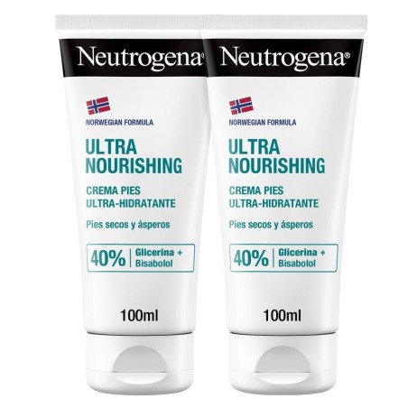 Neutrogena Creme de Pés Ultra-Hidratante - 2x100ml