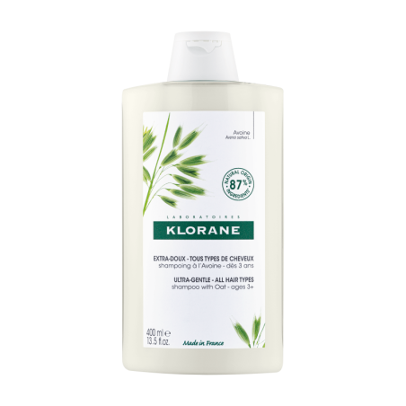 Klorane Champô Leite de Aveia 400 ml