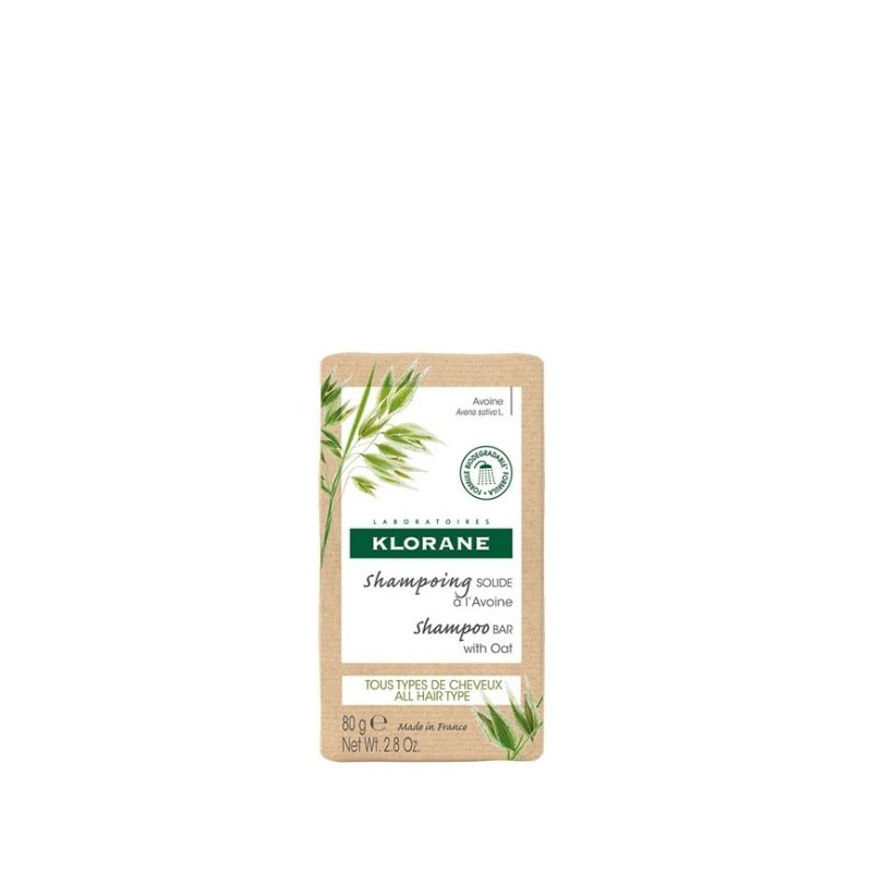 Klorane Capilar Champô Solido Aveia 80g