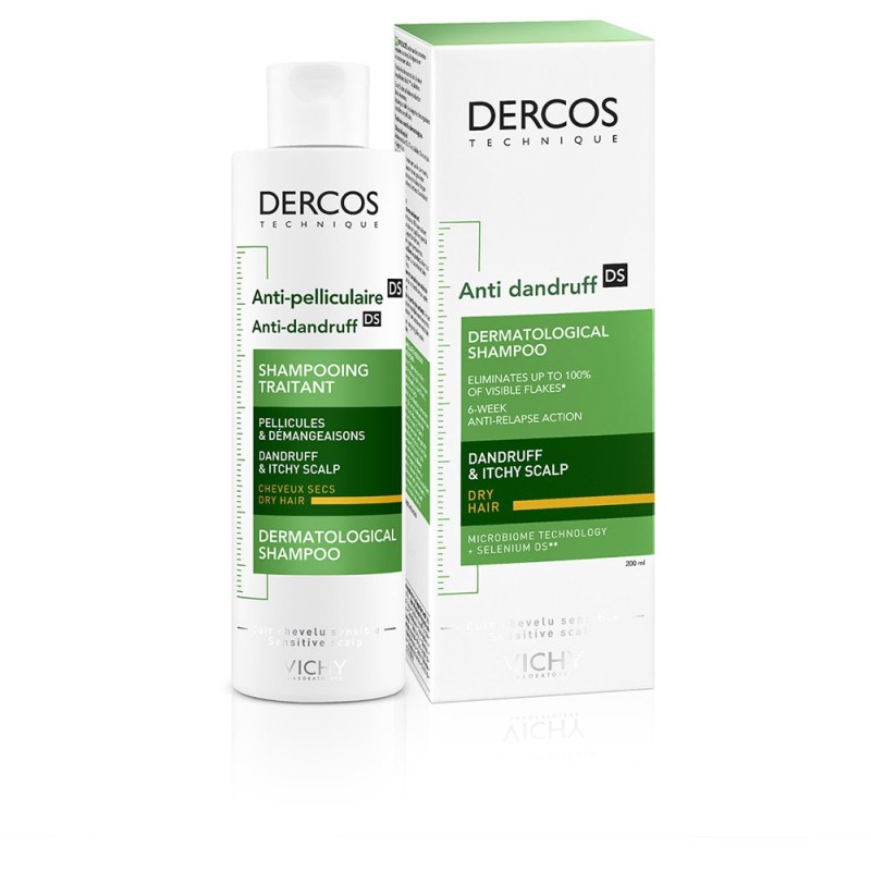 Dercos Caspa Champô Caspa Seca 200ml