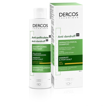 Dercos Caspa Champô Caspa Seca 200ml
