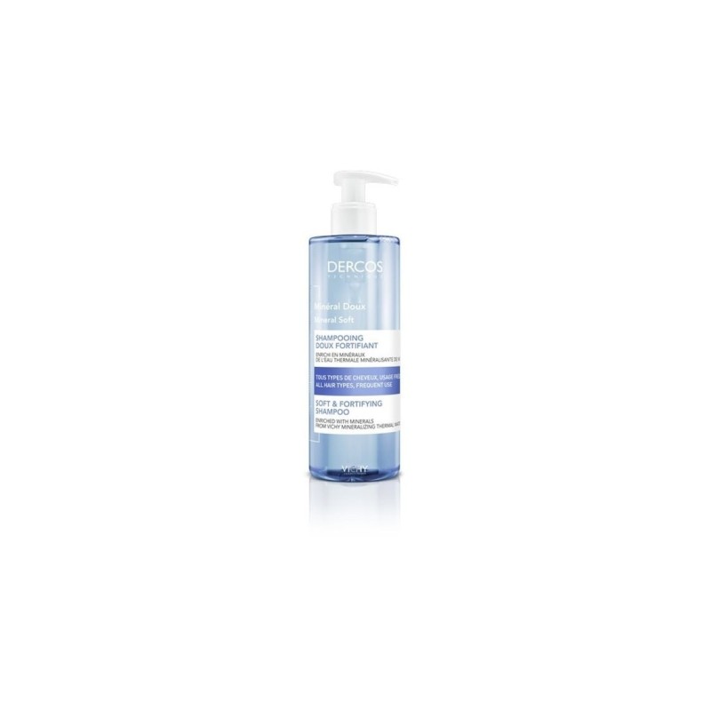 Vichy Dercos Champô Fortificante Mineral Suave – 400 ml