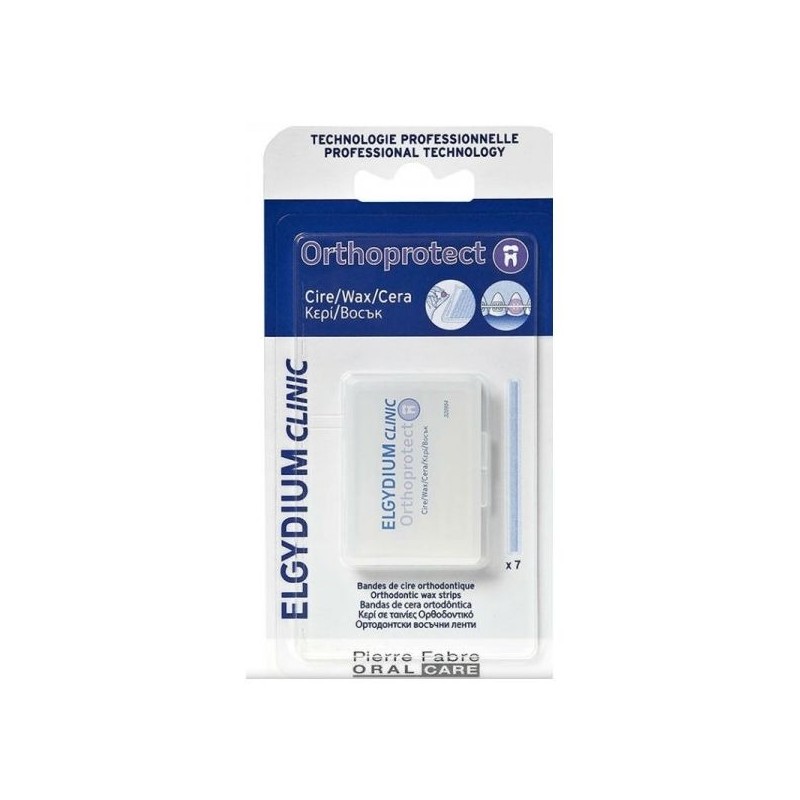 Elgydium Clinic Orthoprotect – Cera Ortodôntica Protetora (7 tiras)