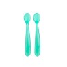 Chicco Colher em Silicone 6M+ Azul – Pack 2 Unidades