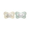 Chicco PhysioForma Light Chupeta Lumi 2-6M – Luminosa | Pack 2 Unidades