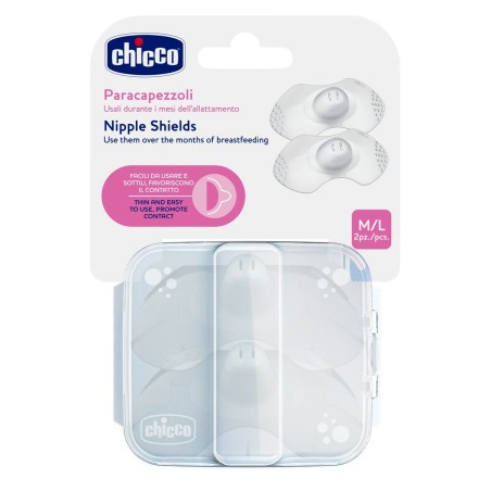 Chicco Proteção de Mamilos em Silicone M-L - 2 Unidades