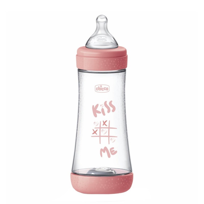 Chicco Biberão Perfect5 Rosa +4M 300 ml