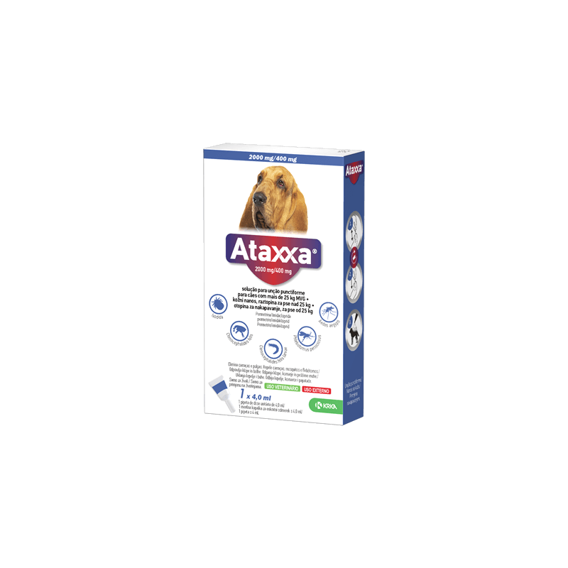 Ataxxa 2000/400mg 25-40Kg 1 pipeta
