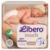 Libero Baby Comfort Fraldas Prematuro - 24 unidades