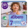 Libero Comfort Fraldas Tamanho 7 – 20 Unidades