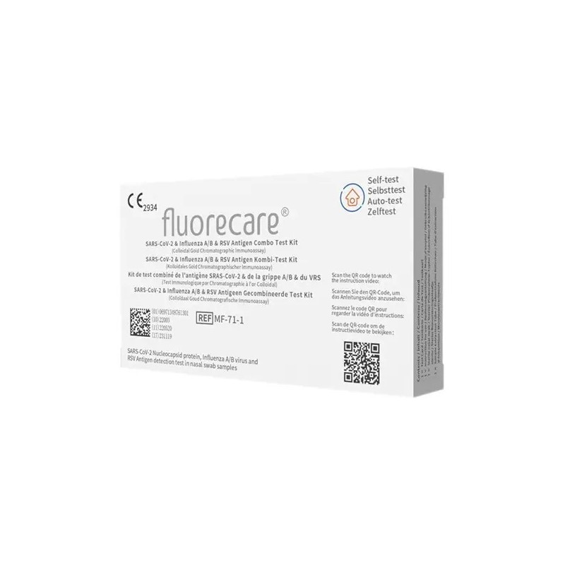 Fluorecare Kit SARS COV 2 Teste Combinado Antigénio MF-71-1 AT