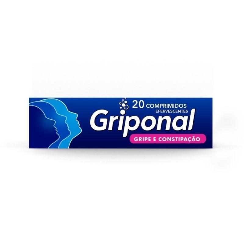 Griponal 4 mg + 500 mg – 20 Comprimidos Efervescentes