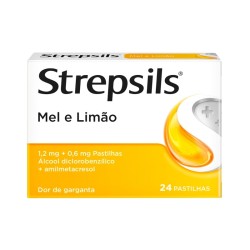 Strepsils Mel e Limão 24...