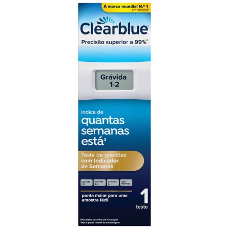 Clearblue Teste Gravidez Indicador Semanas