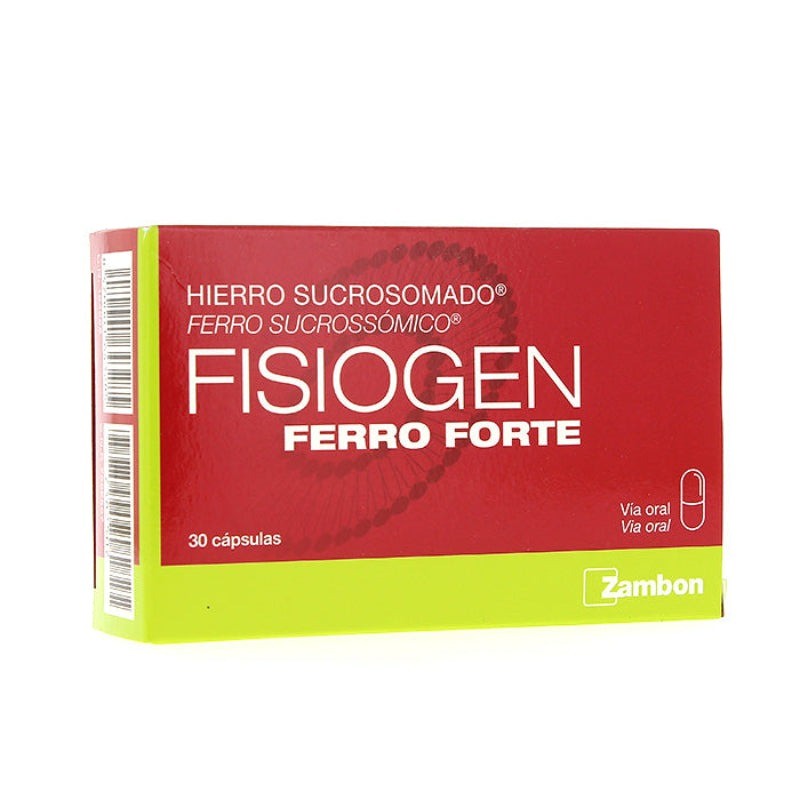 Fisiogen Ferro Forte - 30 Cápsulas