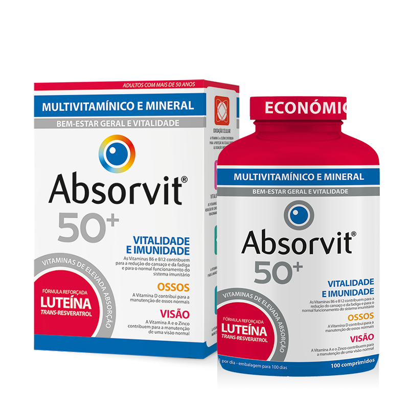 Absorvit 50+ - 30 comprimidos