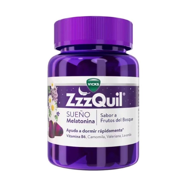 ZzzQuil Sono Gomas Frutos do Bosque - 30 Unidades