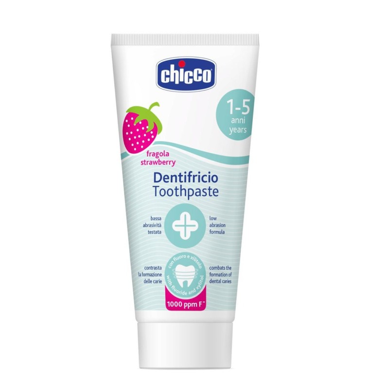 Chicco Pasta Dentífrica Morango 12M+