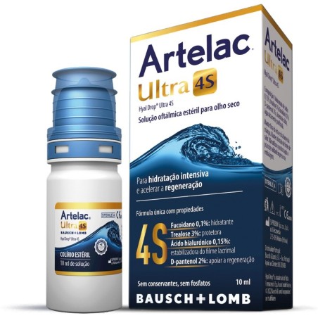 Artelac Ultra 4S Colírio Olho Seco - 10ml