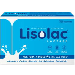 Lisolac Lactase - 60 Cápsulas