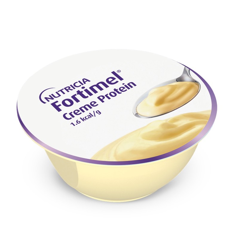 Fortimel Creme Protein Baunilha - 125g x 4 unidades
