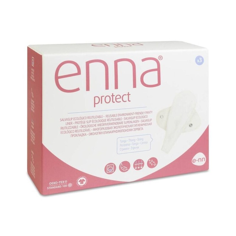 Enna Protect Salvaslip Ecológico Reutilizável - 3 unidades