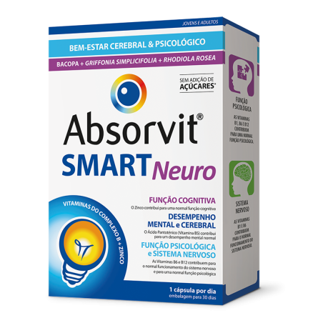 Absorvit Smart Neuro - 30 cápsulas