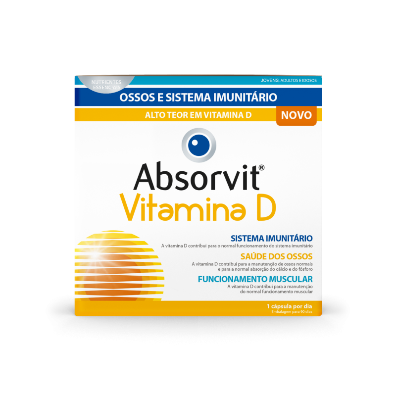 Absorvit Vitamina D - 90 cápsulas