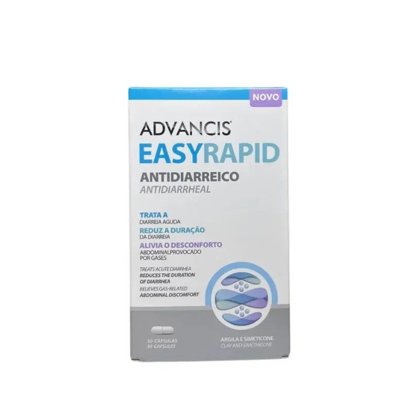 Advancis EasyRapid Antiarreico - 30 cápsulas