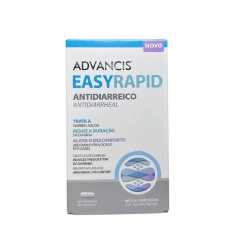Advancis EasyRapid Antiarreico - 30 cápsulas