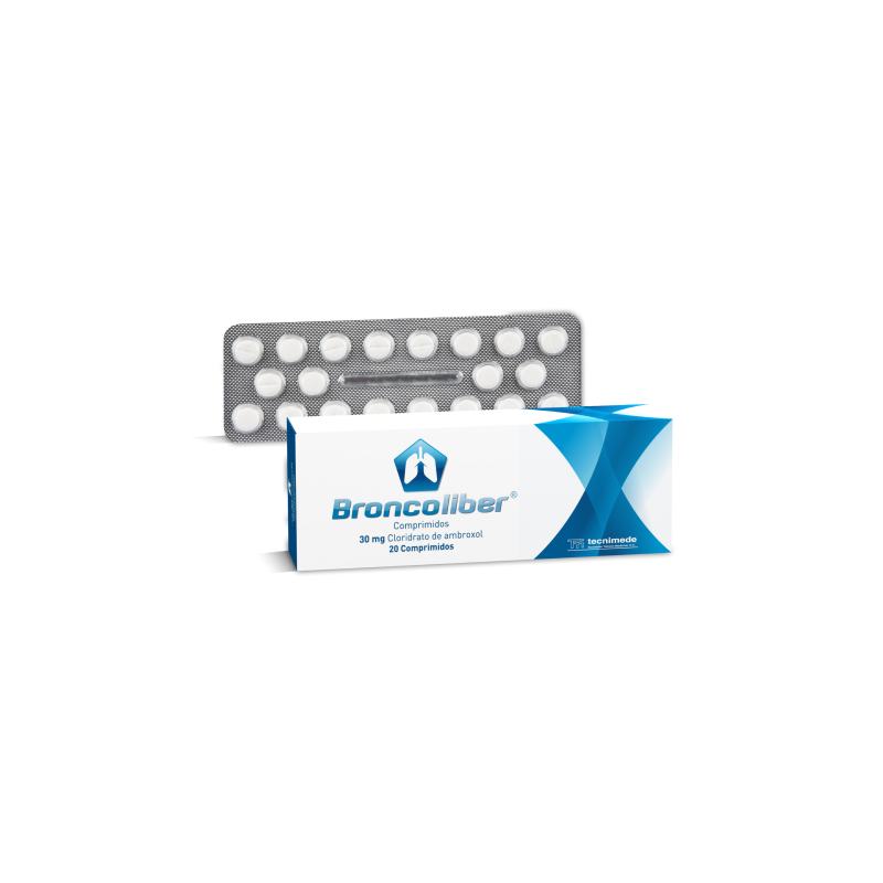 Broncoliber, 30mg - 20 comprimidos