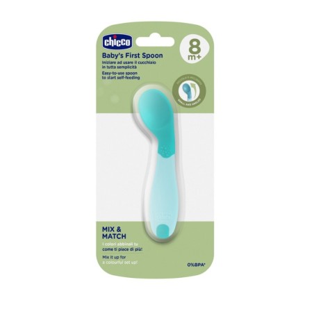 Chicco Primeira Colher Azul - 8M+