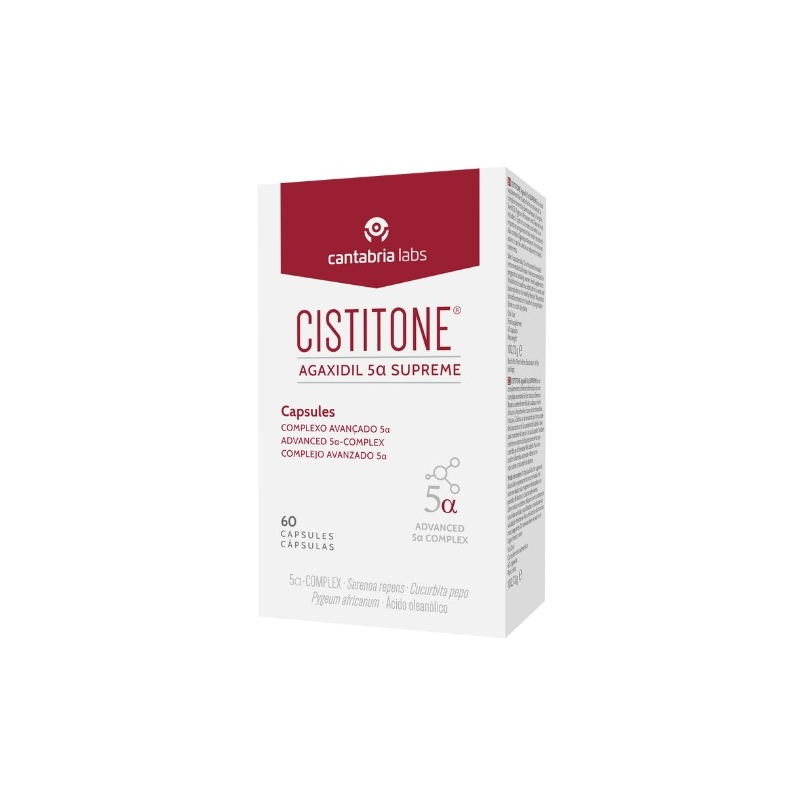 Cistitone Agaxidil 5α Supreme - 60 Cápsulas