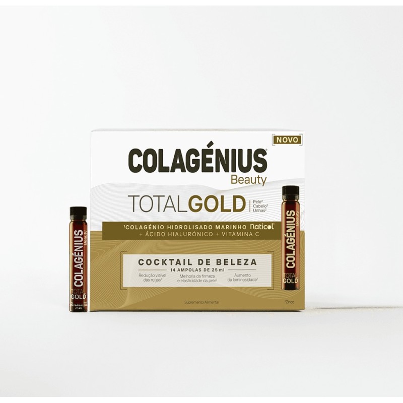 Colagenius Beauty Total Gold - 14 ampôlas