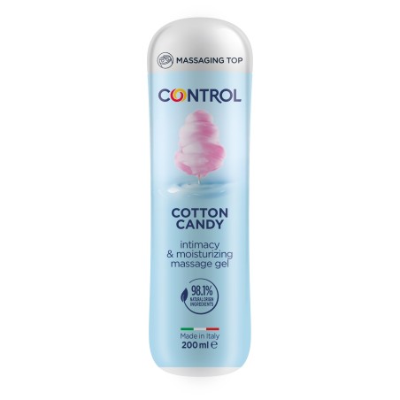 Control Gel Massagem Cotton Candy - 200ml