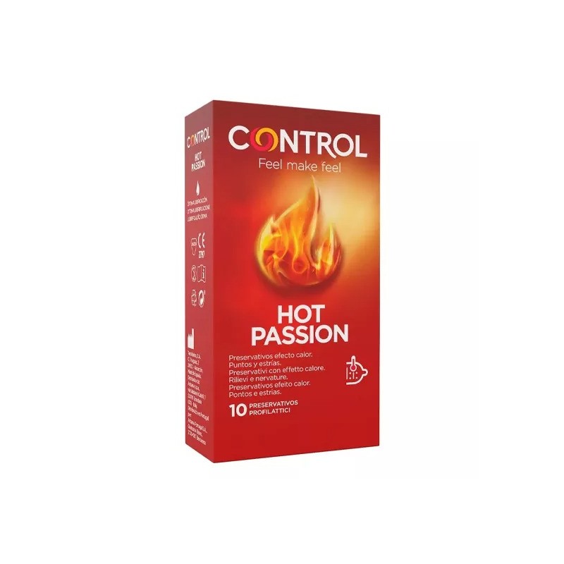 Control Hot Passion Preservativos - 10 unidades