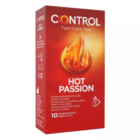 Control Hot Passion Preservativos - 10 unidades
