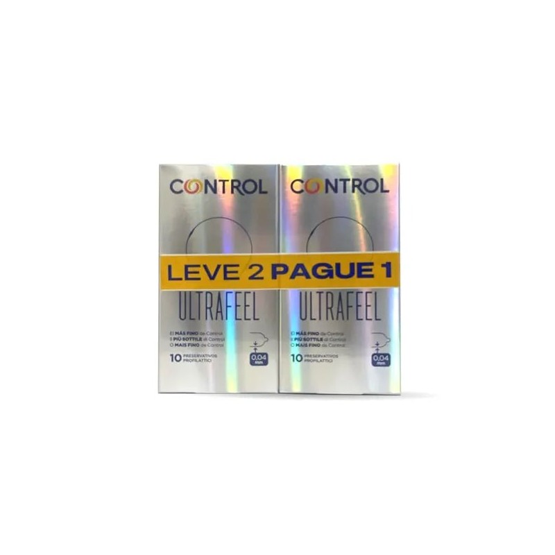 Control Ultrafeel Preservativos - 10 unidades (Oferta 2ª embalagem)