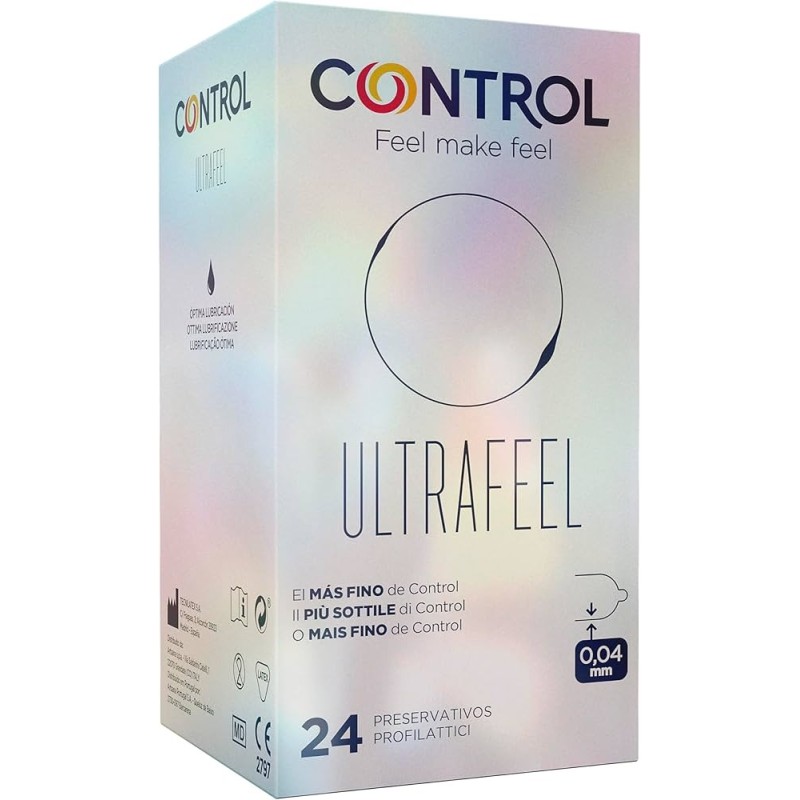 Control Ultrafeel Preservativos - 24 unidades