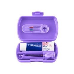 Curaprox Kit de Viagem Kids Roxo