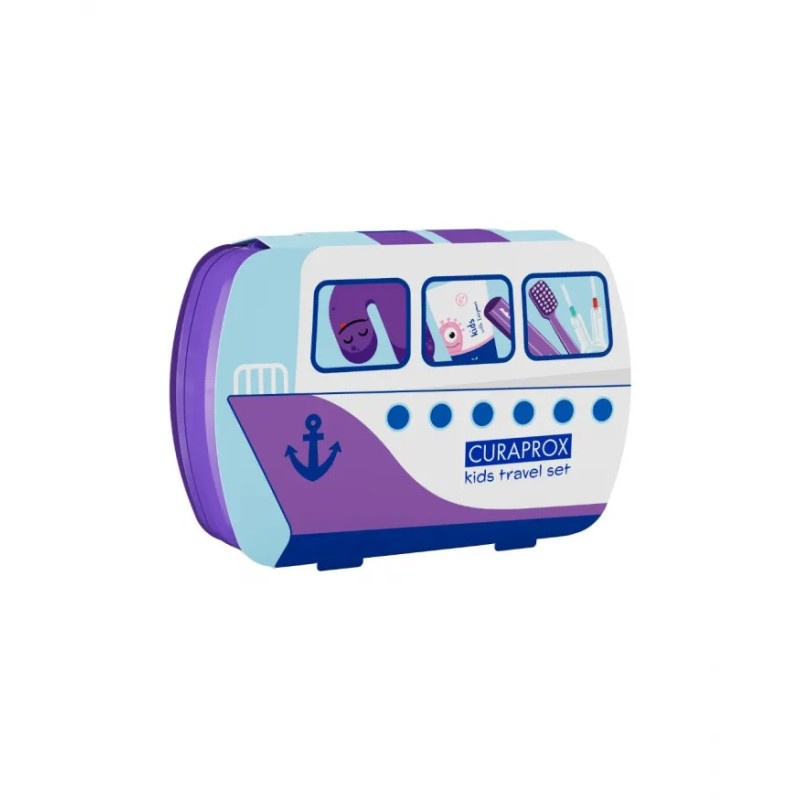 Curaprox Kit de Viagem Kids Roxo