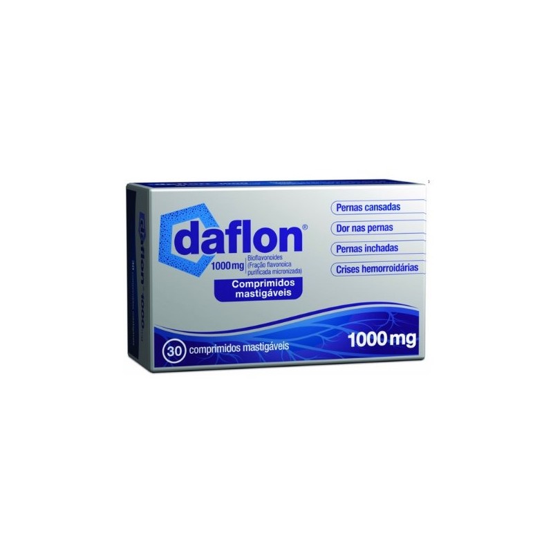 Daflon 1000mg - 30 comprimidos mastigáveis