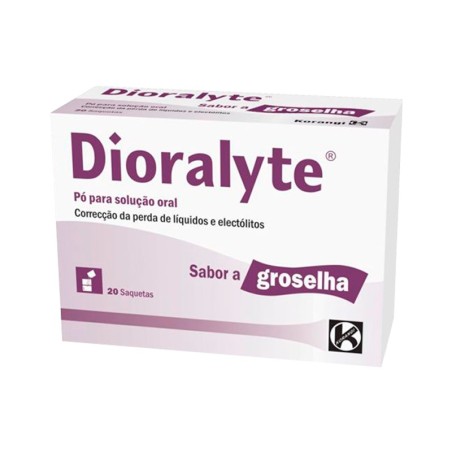 Dioralyte Groselha - 20 saquetas