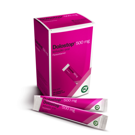 Dolostop 500mg/10ml - 20 saquetas