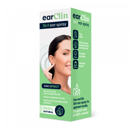 Earclin Spray Ouvidos - 15ml