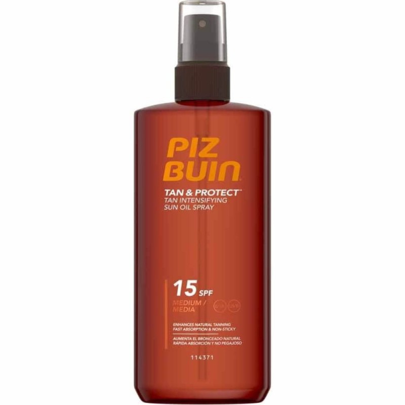 Piz Buin Tan & Protect Óleo Spray SPF 15 - 150ml