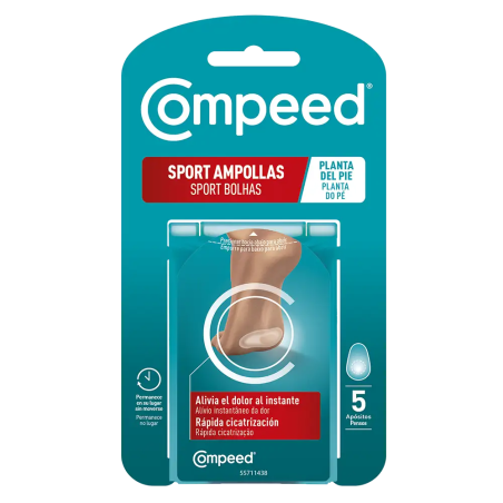 Compeed Sport Penso Bolhas Planta do Pé - 5 unidades