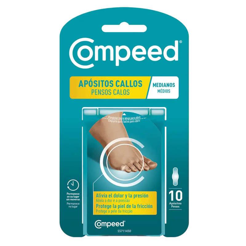 Compeed Penso Calo Entre os Dedos dos Pés - 10 unidades