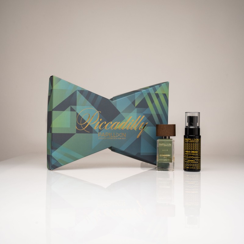 Papillon Coffret Piccadilly - Connery + Face Cream