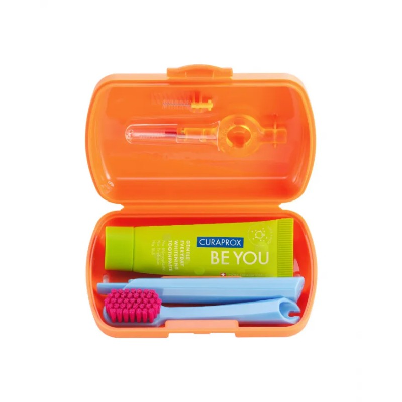 Curaprox Kit de Viagem Explorer Laranja